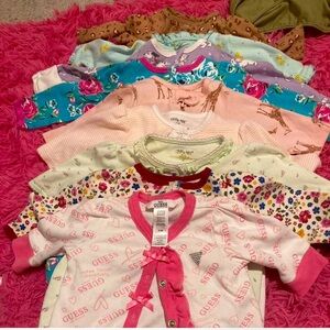 9 onesies and one full body outdoor winter onesie suit!❄️🤍